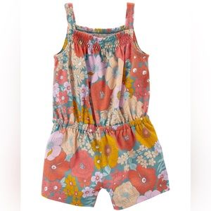 Carter's | Baby Girl Flower Power Romper | Size 6 Months